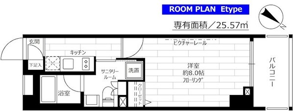 水天宮前駅 徒歩3分 5階の物件間取画像